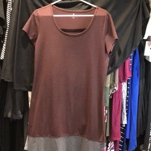 Athleta casual plum dress